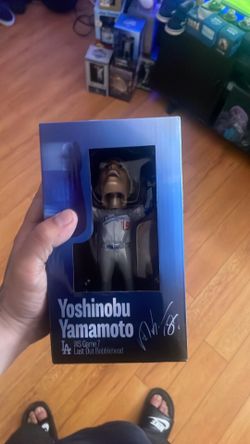 Yoshinobu yamamoto bobblehead