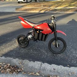 Upgraded 72v  Mx650 Razor Dirt Bike