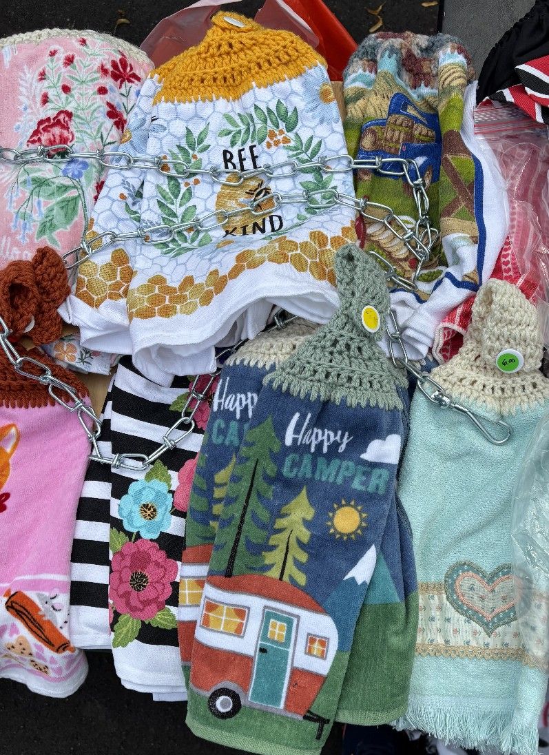 New Crocheted Kitchen Towels!!