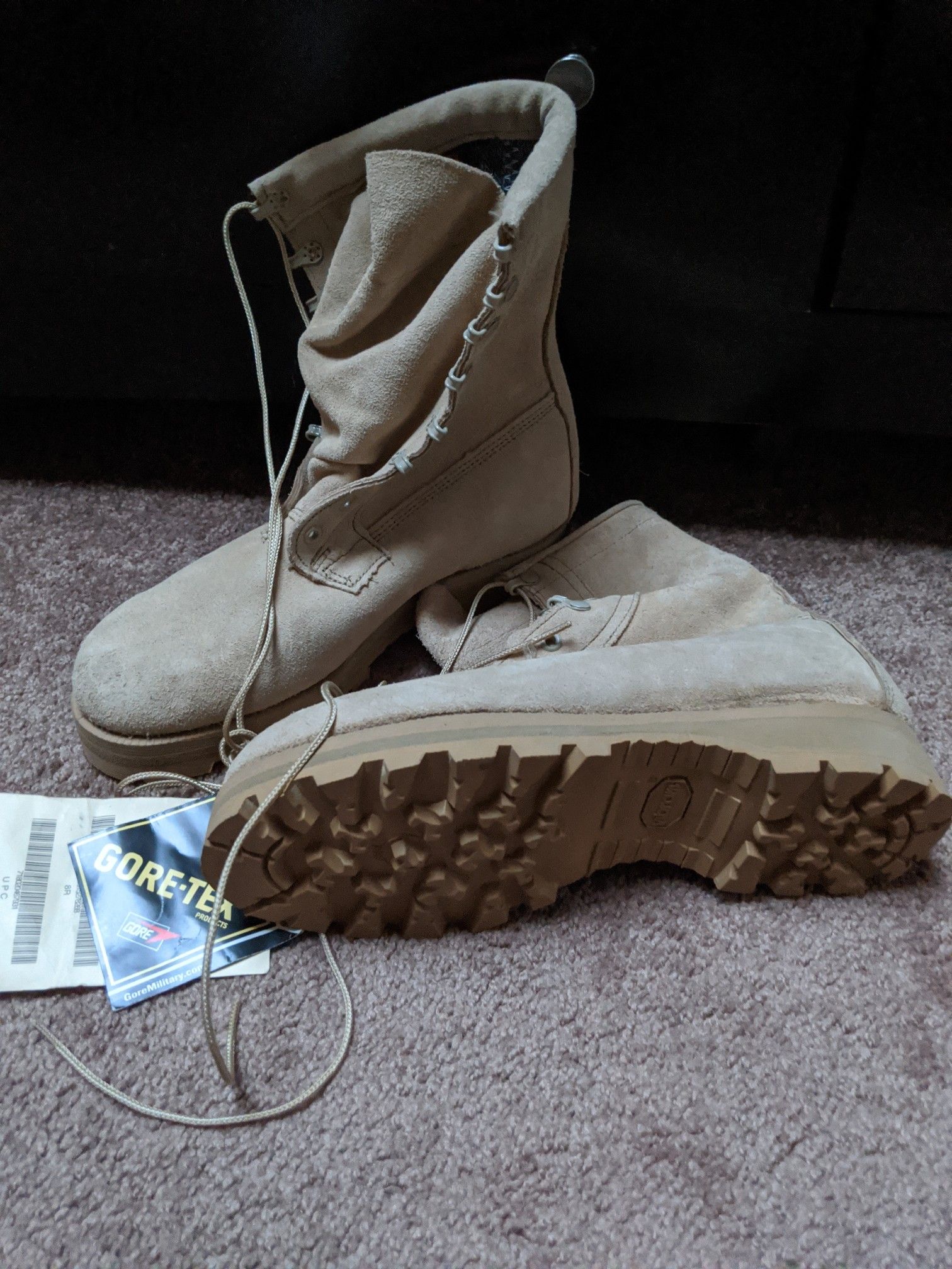 Army combat boots