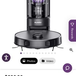 Eureka Bagless Robot Vacuum, NER E10s
