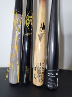 "NEW" Bundle Baseball Bats 33in