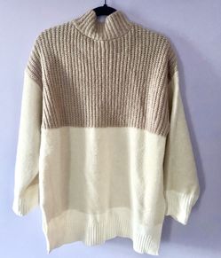 Ann Taylor Colorblock Tunic Sweater  Thumbnail