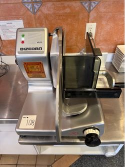 Bizerba VS 12 13" Blade Manual Premum Vertical Slicer