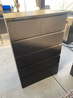 IKEA dresser black