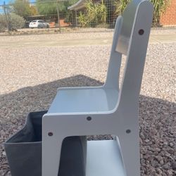 Child Seat With Cubby Drawer