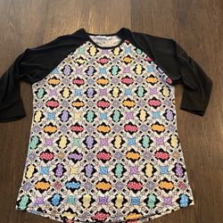 Womans Disney LulaRoe Minnie Mouse Shirt Size XL #15