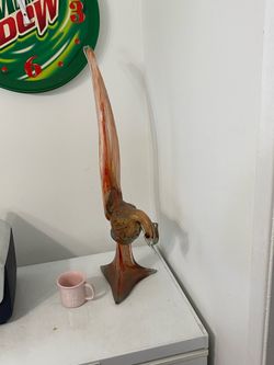 Art glass bird .