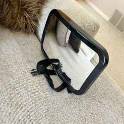 Baby Car Mirror - Adjustable Backseat Safety for Newborns 