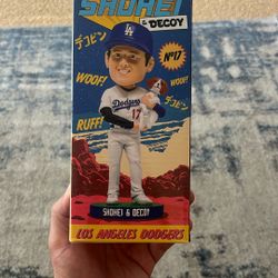 Shohei And Decoy Bobblehead 