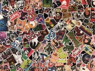 200pcs Skateboard Laptop Luggage Graffiti bomb Vinyl Decals Dope Car Mix Sticker!!!!!!