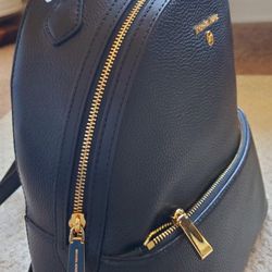 MK Black Medium Backpack New