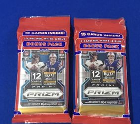( Trevor Lawrence - Ja'Marr - Amon-Ra - Micah Rc Chase) 2 SEALED 2021 PRIZM NFL FOOTBALL FAT VALUE CELLO PACKS (3 Red White Blue Prizms Per Pack)