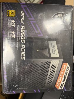 MSI MPG A850G PCIE5 850 Watt PSU