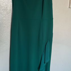 Green Dress 16w