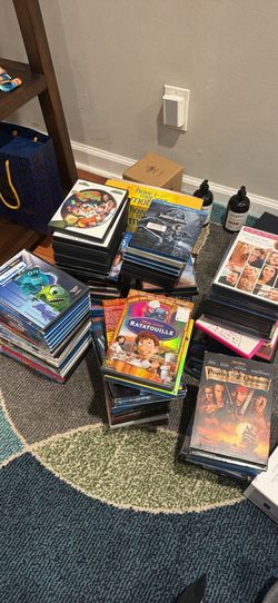 Disney and Pixar DVD and Blu-ray Movie collection