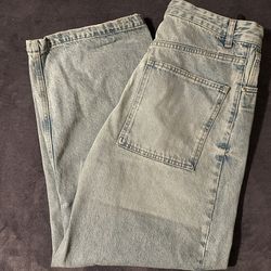 Zara Denim Light-wash Blue Jeans