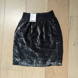 Velvet Mini Pencil Skirt Urban Outfitters 