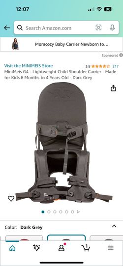 MiniMeis G4 Lightweight Shoulder Backpack