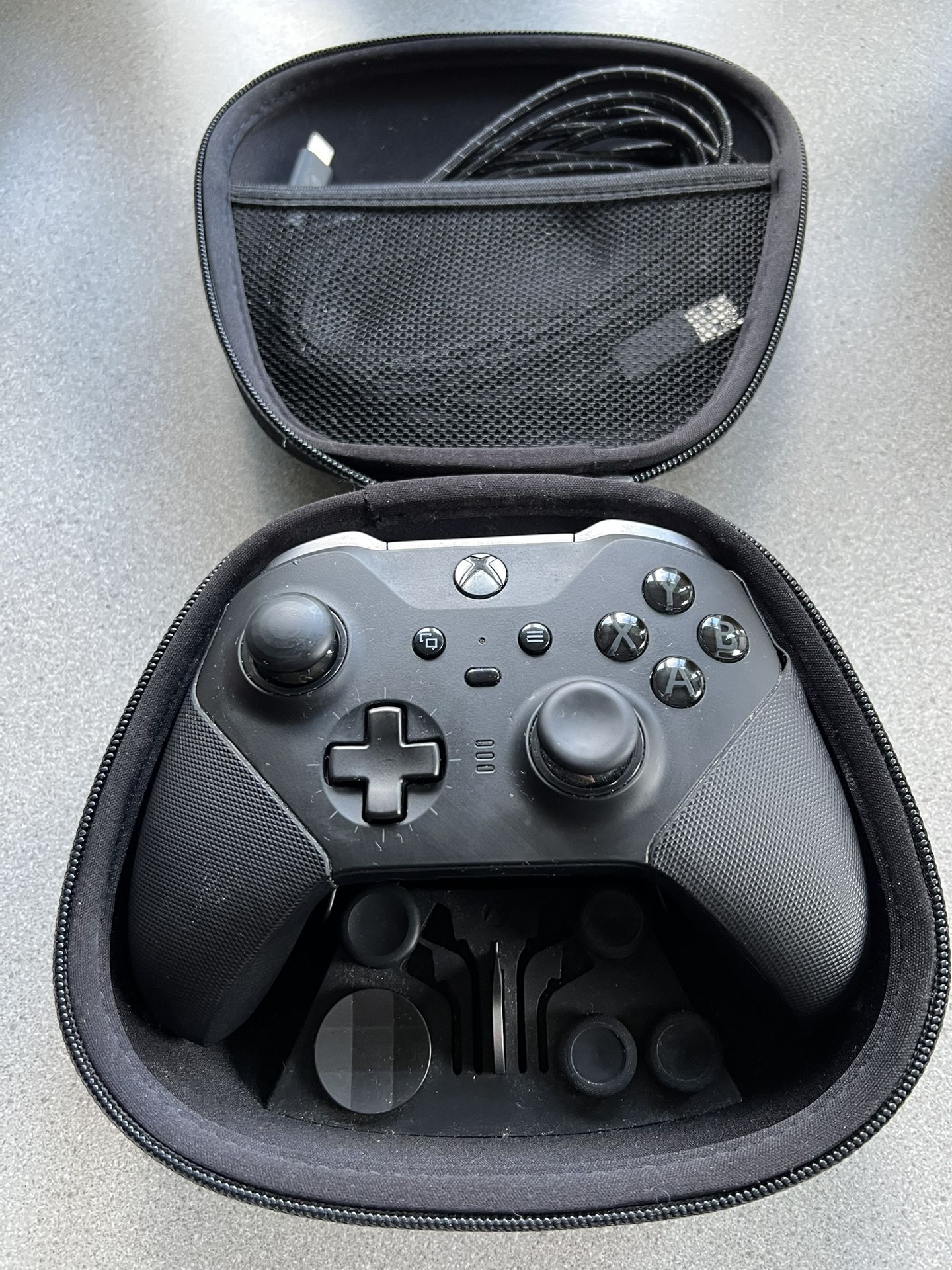 Xbox Elite Controller With Case And All Accessories