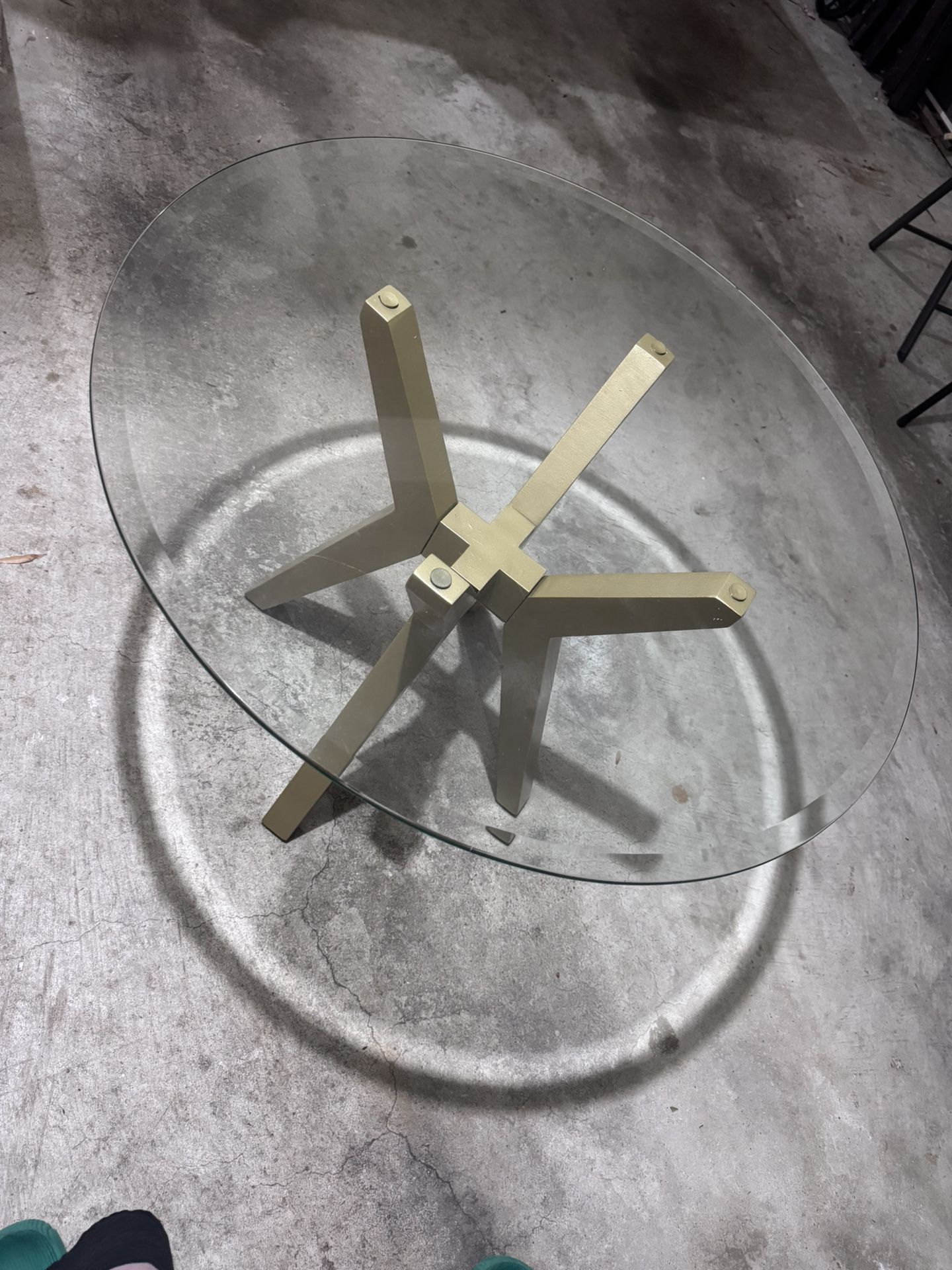 Glass Top Coffee Table