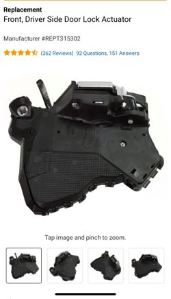 Toyota 4Runner Front, Driver Side Door Lock Actuator