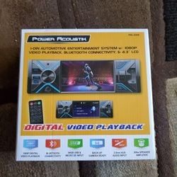 Power Acoustik Single Din Receiver 