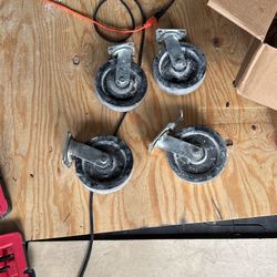 8” Heavy Duty Caster Swivel Wheels