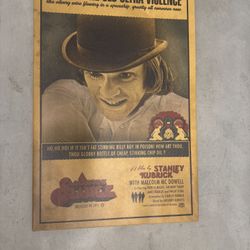 A Clockwork Orange 40x26" Large Canvas