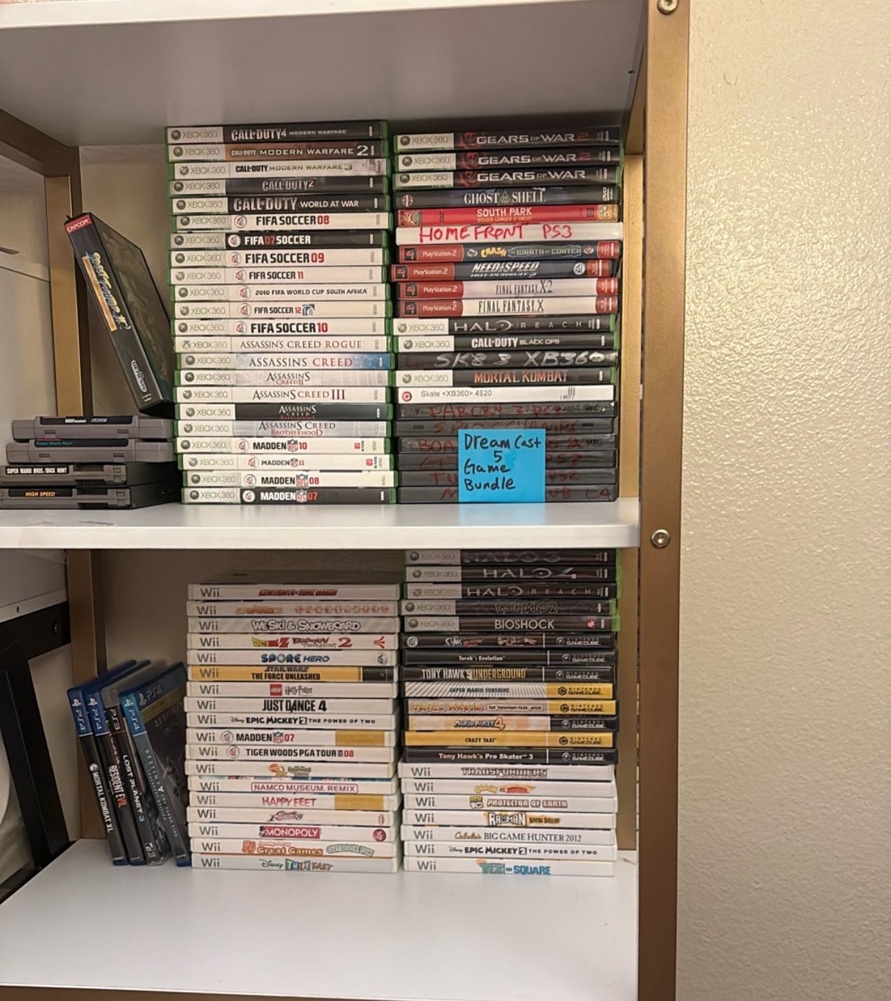 Pick And Choose Video Games Xbox 360, Nintendo GameCube, Wii, PS2, PS4