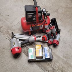 Harbor Freight Compressor And Nail Guns