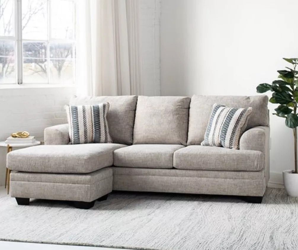 Ashley Chaise Sectional Couch 