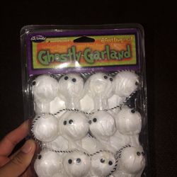 Ghostly Garland Decorations