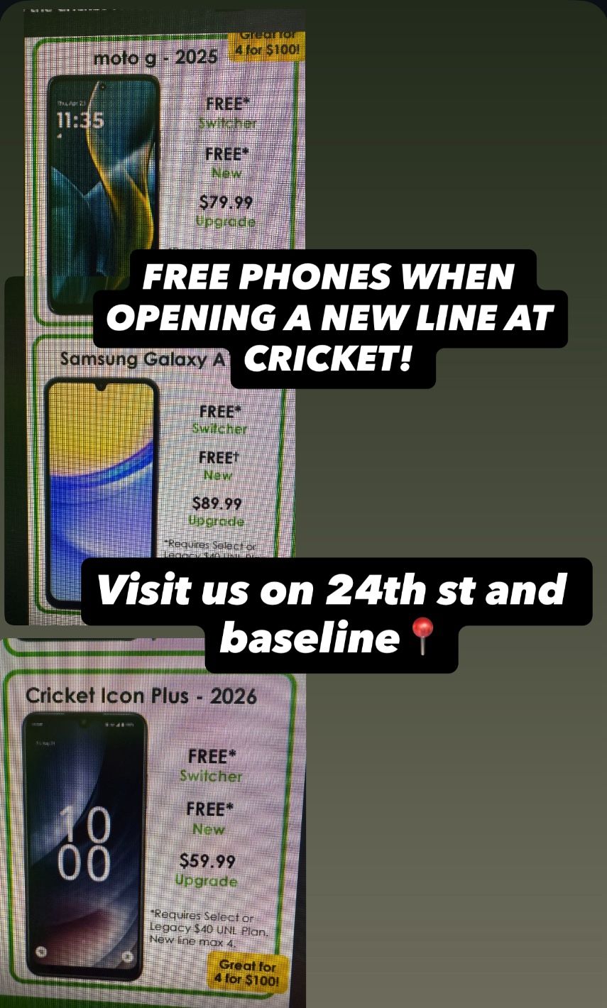 FREE PHONES!
