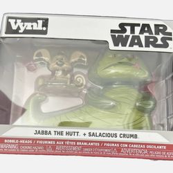 Funko VYNL.: Star Wars - Jabba the Hutt + Salacious Crumb IS ORIGINAL BOX