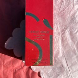 Armani Si Passione Perfume 100% Authentic Brand New Sealed Retail $180