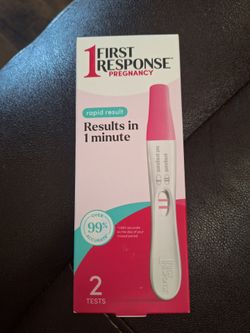 Pregnancy test.