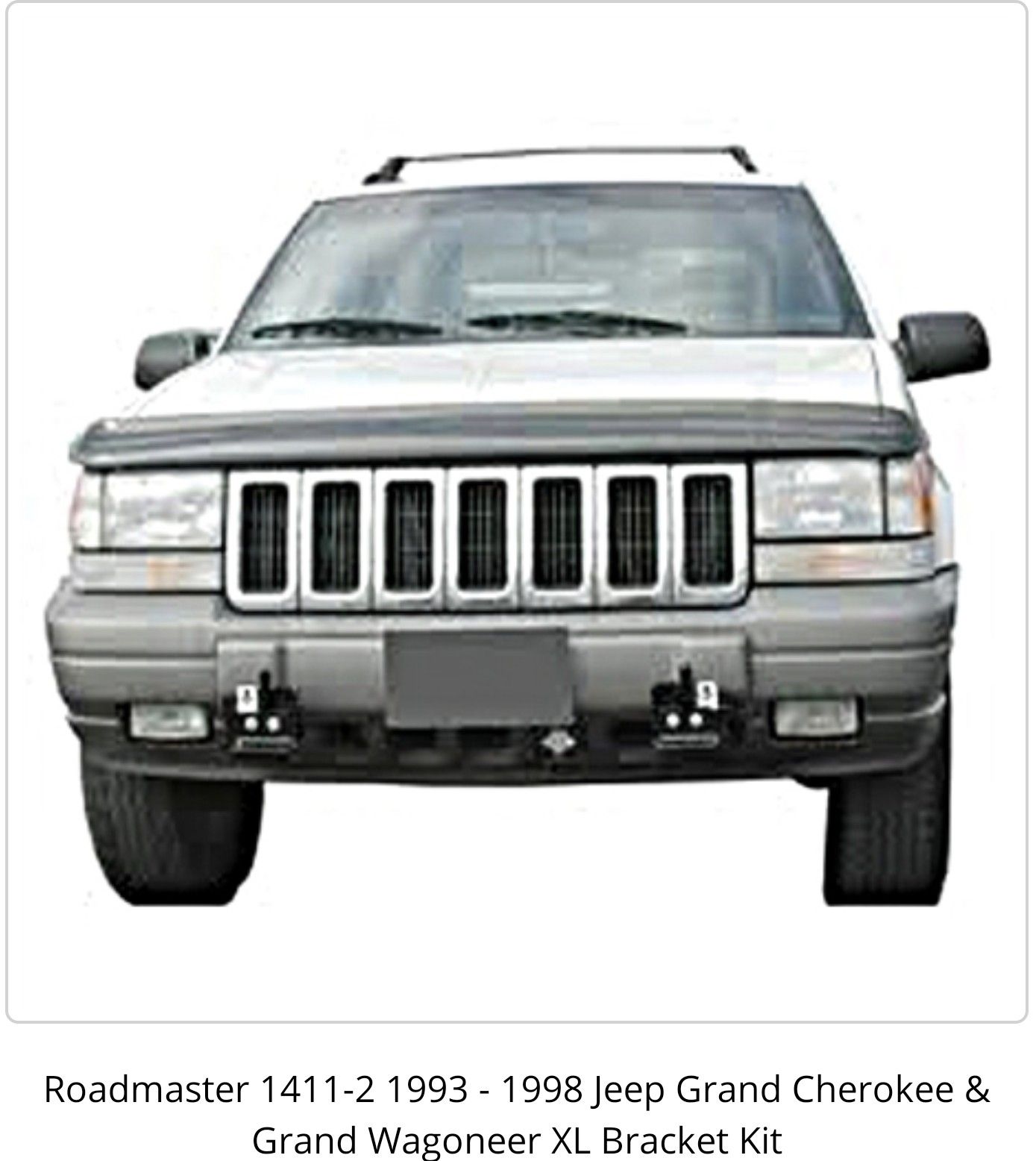 Roadmaster 1411-2 mount kit for 93-98 Jeep Cherokee & Grand Wagon