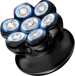New Waterproof Electric Head Shaver
