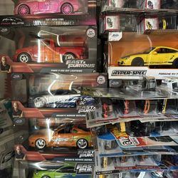 Die cast cars