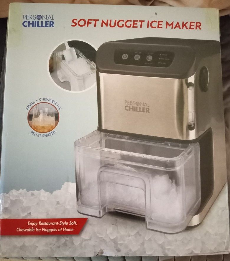Personal Chiller Soft Nugget Ice Maker