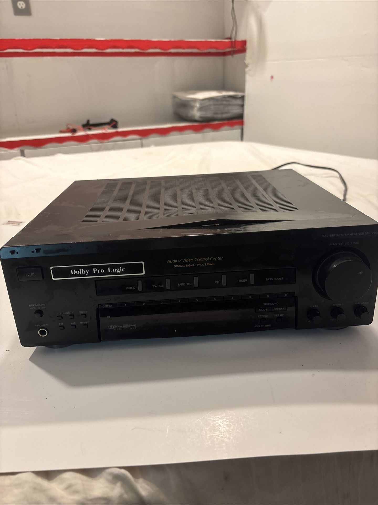 Sony STR-V220 - 5.1 Channel Surround Sound AM FM Stereo Receiver System 60 Watts