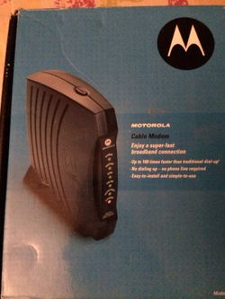 Motorola cable modem