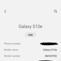 Galaxy S10e (used)