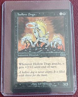 Hollow Dogs Urza's Saga 137 Magic The Gathering