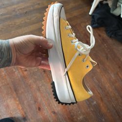 Yellow Chunky Converse 