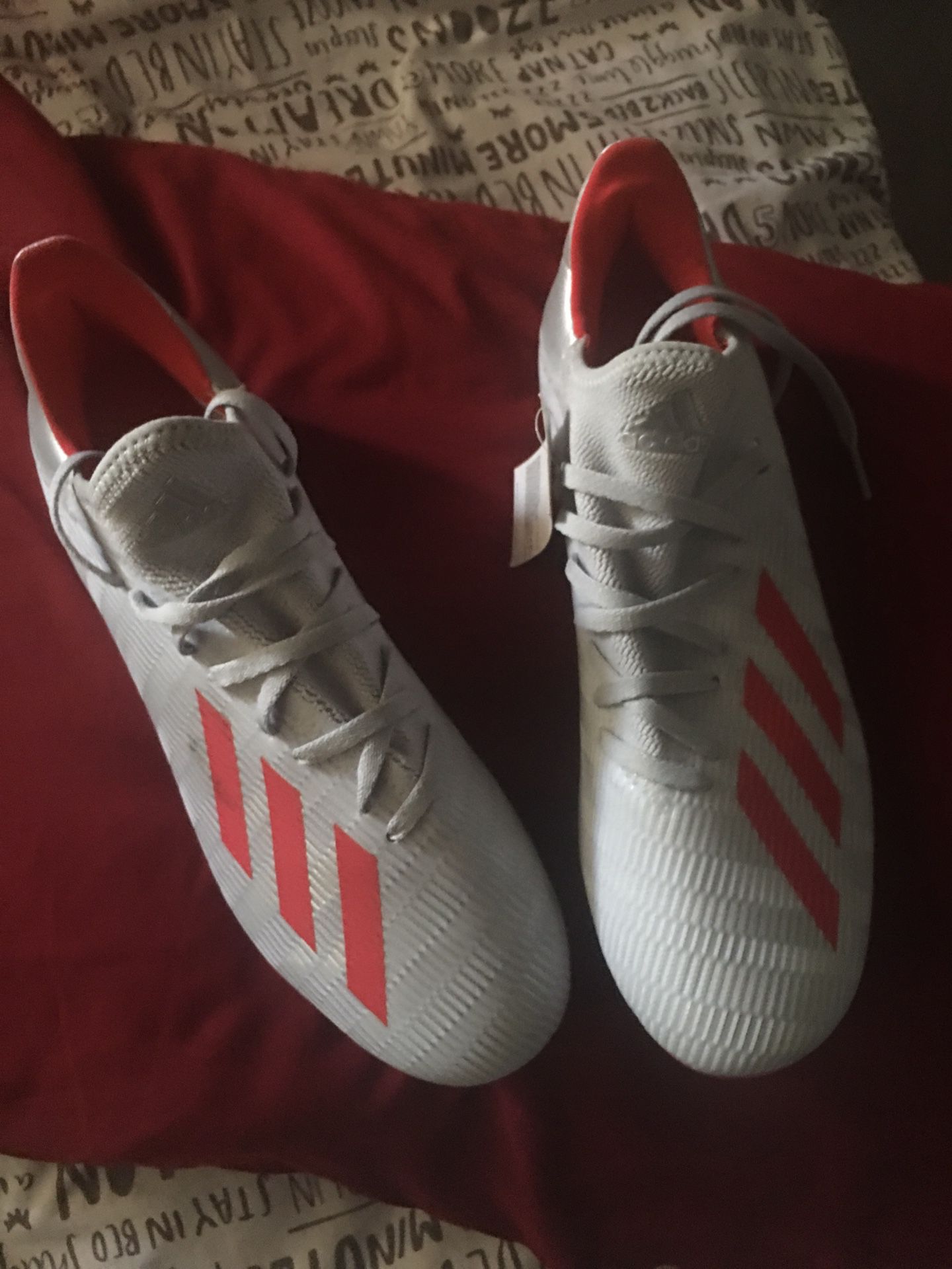 Adidas soccer shoes / size 10 for men’s