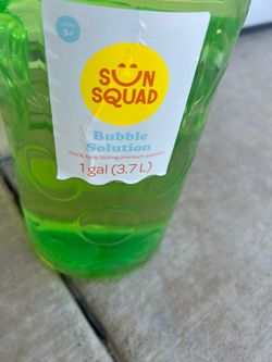 Rancho Bernardo Free bubble solution 1 gallon unopened