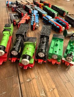 Huge Thomas & Friends ERTL Train Lot – 31 Pieces - Die-cast and Plastic