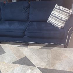 Blue Sectional Couch